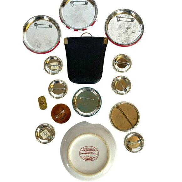 Campbells Soup Vintage Buttons Pin Ashtray Dolly Dingle RARE! 1 of a KIND! - Picture 6 of 7